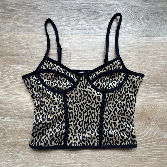 Anthropologie Tops - Blue Tassel (Anthropologie) Corset Cami - Size XXS
